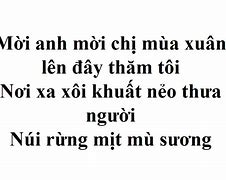 Lời Bài Hát Thư Xuân Trên Rừng Cao